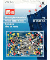 PRYM Glaskopfnadeln ST 0,60 x 30 mm bunt