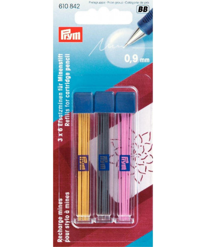 Ersatzminen für Minenstift, bunt