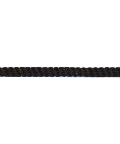 1m Parkakordel Uni 4mm schwarz (000)