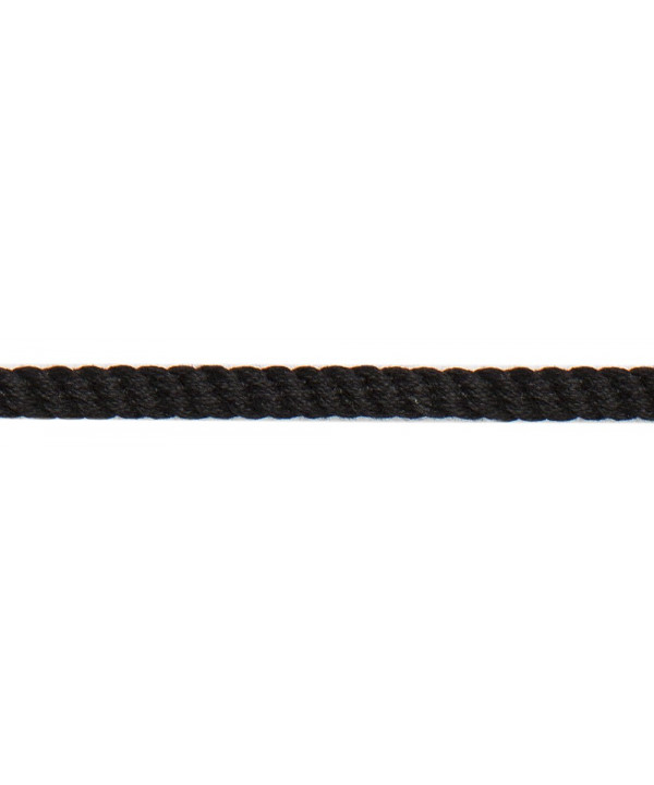 1m Parkakordel Uni 4mm schwarz (000)