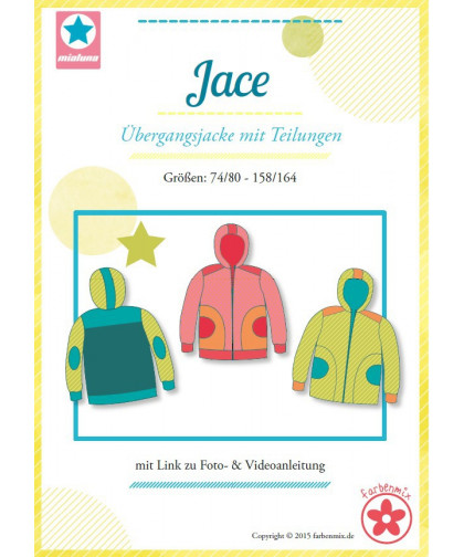 Übergangsjacke "Jace", Papierschnittmuster