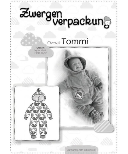 Overall Tommi, Papierschnittmuster