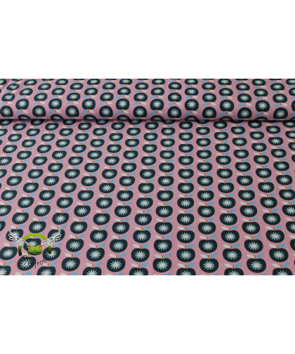 0,1m Jersey "Äpfel" pastell
