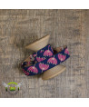 1m Webband "My Aunties" Helga marine-pink