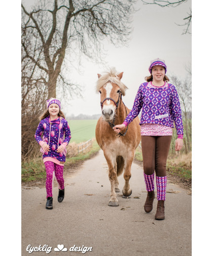 0,1m Sweat "Crazy for Horses" Girly Diamonds