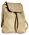 Kunstleder / Caiman Zuschnitt beige
