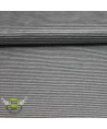 0,1m Regenjackenstoff / Beschichteter Jersey "Stripe" grau