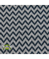 0,1m Jacquard-Bündchen "Karla" Chevron