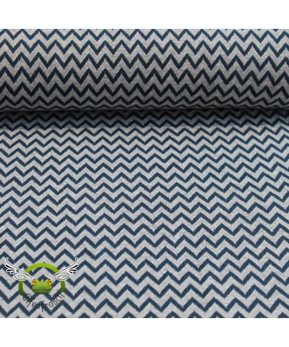 0,1m Jacquard-Bündchen "Karla" Chevron