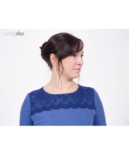 Kleid "Ella" Jerseykleid by pattydoo, Papierschnittmuster
