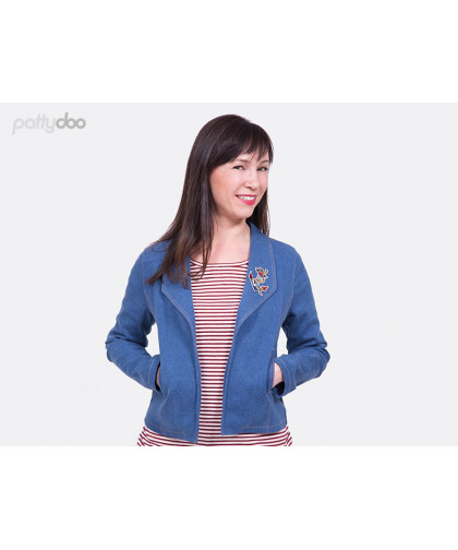 Blazer "Ellen" by pattydoo, Papierschnittmuster