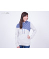Kapuzenpullover "Nelly" Hoodie by pattydoo, Papierschnittmuster
