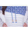 Kapuzenpullover "Nelly" Hoodie by pattydoo, Papierschnittmuster