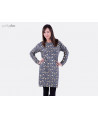 Kleid "Ronja" Sweatkleid by pattydoo, Papierschnittmuster