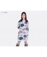 Kleid "Ronja" Sweatkleid by pattydoo, Papierschnittmuster
