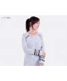 Kleid "Ronja" Sweatkleid by pattydoo, Papierschnittmuster