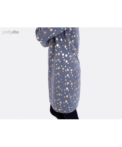 Kleid "Ronja" Sweatkleid by pattydoo, Papierschnittmuster