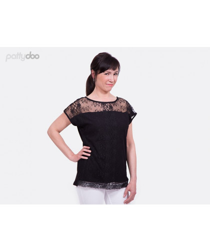 Shirt "Sara" Damenshirt by pattydoo, Papierschnittmuster