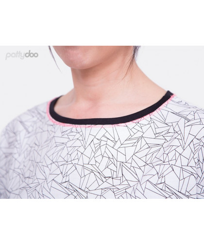 Shirt "Sara" Damenshirt by pattydoo, Papierschnittmuster