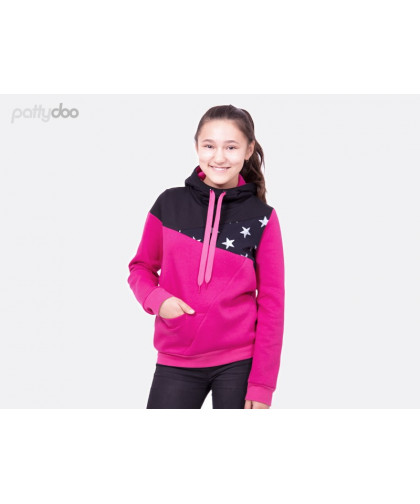 Kapuzenpulli Teenie "Mika" Hoodie Gr. 140-176 by pattydoo, Papierschnittmuster