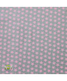 0,1m Jersey "Sterne" pastell grau-rosa