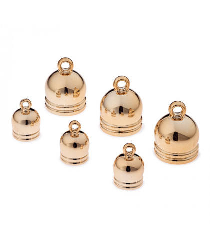 PRYM Love Tassel-Caps 10/16mm - gold