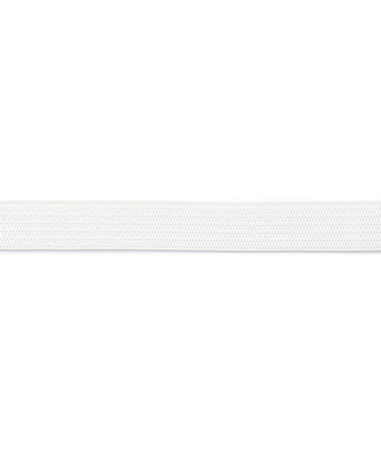 1m Gummiband 10mm weiß