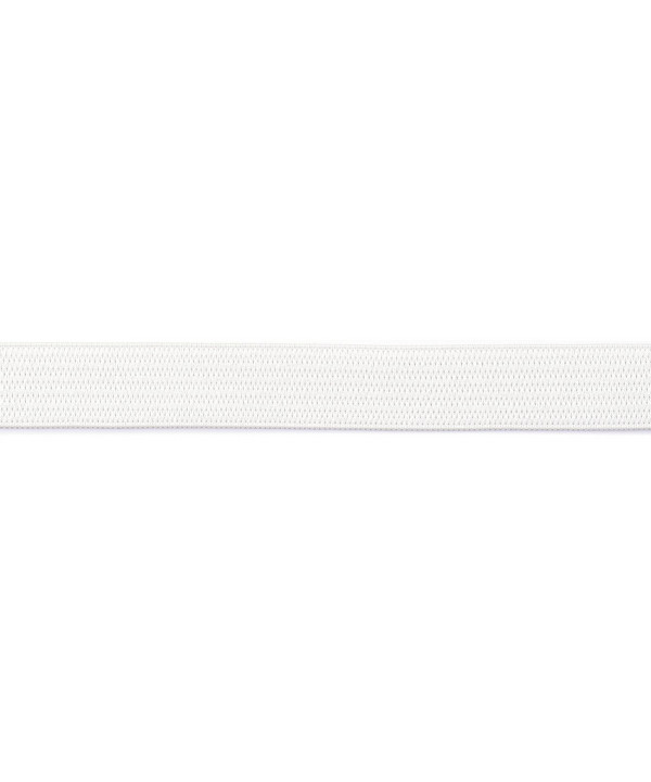 1m Gummiband 10mm weiß