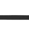 1m Schrägband uni 20mm schwarz