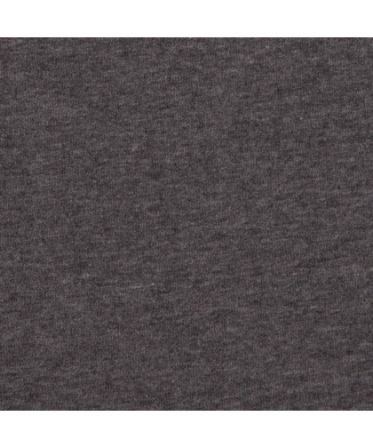0,1m Baumwoll - Jersey "Vanessa" melange - dunkelgrau (1285)