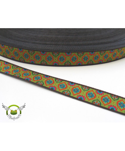 1m Webband Farbenmix Margarete