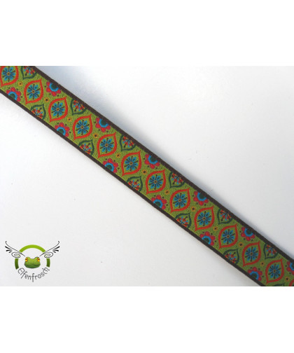 1m Webband Farbenmix Margarete
