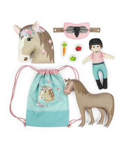 Nähset / Panel "Horse Love" - Cut & Sew by Kullaloo