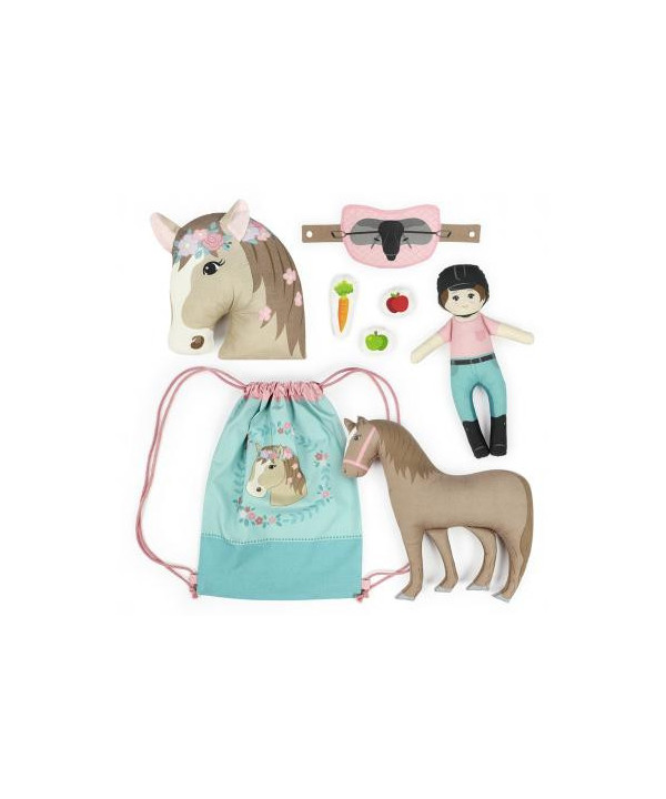 Nähset / Panel "Horse Love" - Cut & Sew by Kullaloo