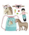 Nähset / Panel "Horse Love" - Cut & Sew by Kullaloo