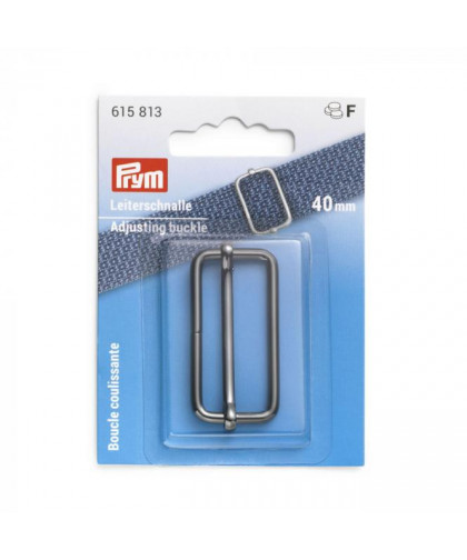 PRYM Leiterschnalle / Schieber 40mm gunmetal