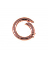 Taschenring 16mm rosegold / kupfer