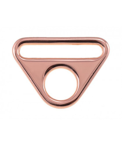 Triangel-Ringe 32mm rosegold / kupfer