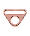 Triangel-Ringe 32mm rosegold / kupfer