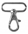 Karabinerhaken 30mm silber