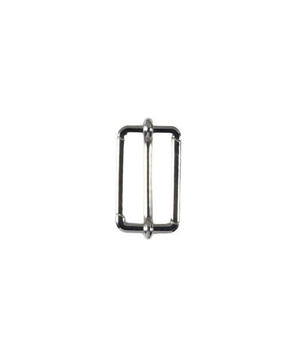 Leiterschnalle / Schieber 30mm silber