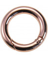 Taschenring 30mm rosegold / kupfer