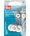 Prym Magnet-Annähknöpfe 19mm silber