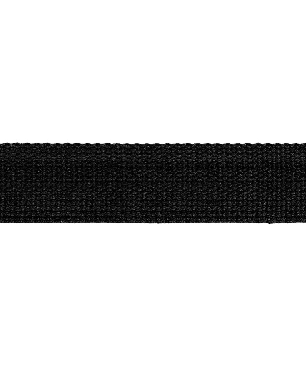 Gurtband Baumwolle uni 40mm - schwarz (000)
