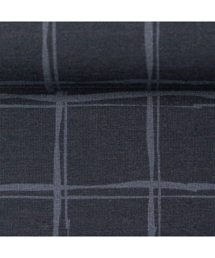 0,1m Modal-Sweat "Jills Check" by Cherry Picking