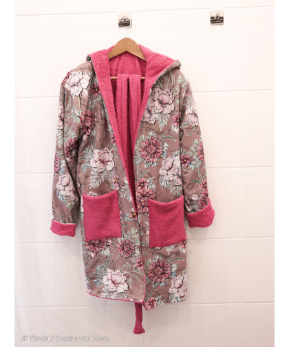 0,1m Jersey "Watercolor Garden" by Lila-Lotta