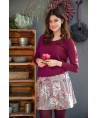 0,1m Jersey "Watercolor Garden" by Lila-Lotta