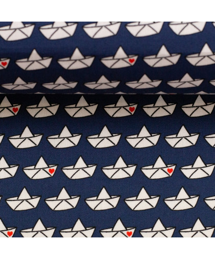 0,1m Baumwolle "Loveboat" by Cherry Picking