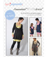 Damenkleid "BALLOON.dress" Gr. XS-XXXL  by leni pepunkt, Papierschnittmuster