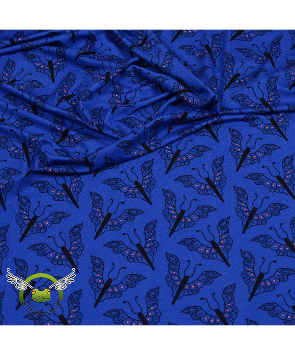 REST 1,4m Viskose-Jersey "Ladylike" Ella by Hamburger Liebe